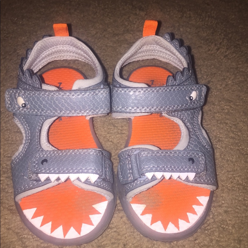 Carters Shark Light UP Sandals